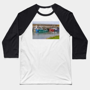 Helvick harbour Baseball T-Shirt